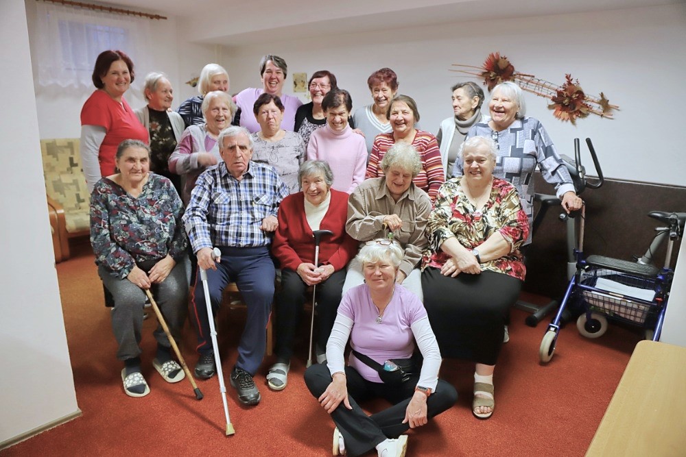 Posezení v DPS Předmostí