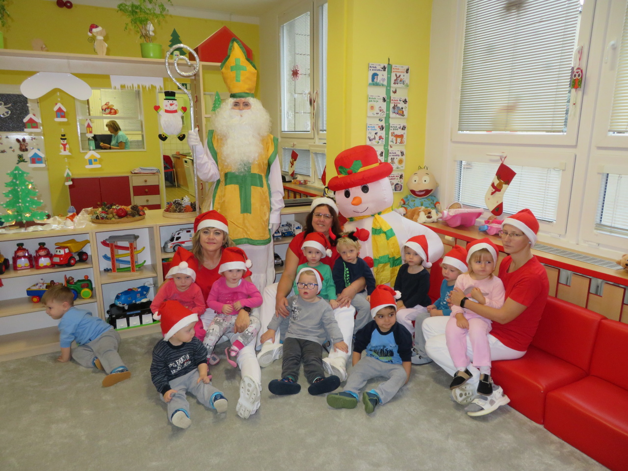 Mikuláš v jesličkách