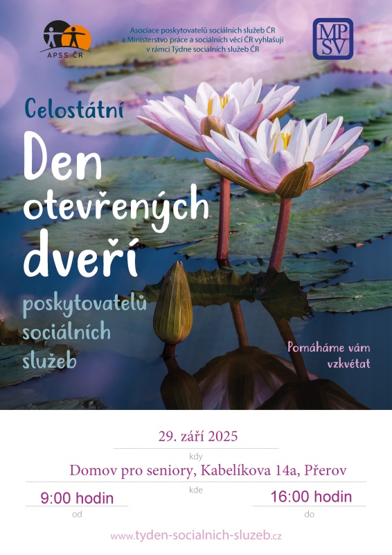 Den otevřených dveří v Domově pro seniory