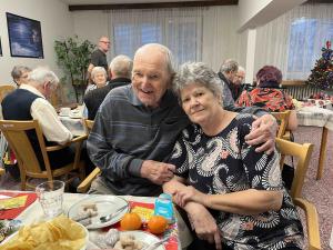 V DPS U Žebračky se konalo Vánoční posezení