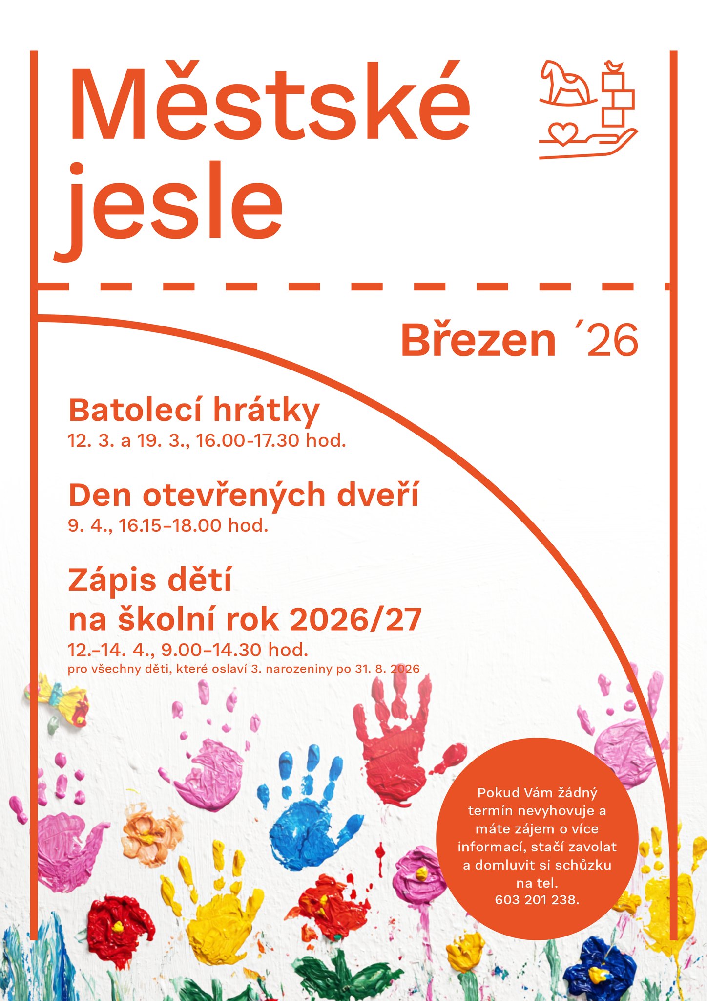 Pozvánka do jeslí – březen 2026