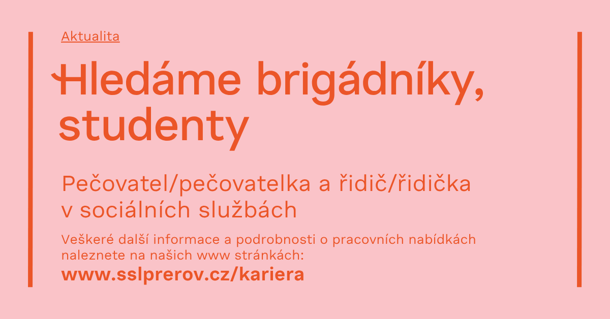 Hledáme brigádníky/studenty