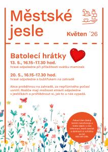 Květnové Batolecí hrátky v Městských jeslích Přerov
