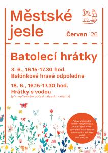 Červnové Batolecí hrátky v Městských jeslích Přerov