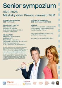 Senior sympozium – přijďte za námi na stánek pečovatelské služby