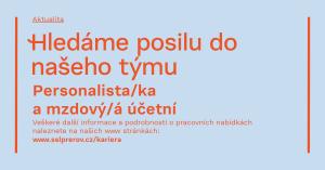 Hledáme posilu do našeho týmu