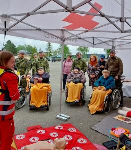 Návštěva kasáren Lipník