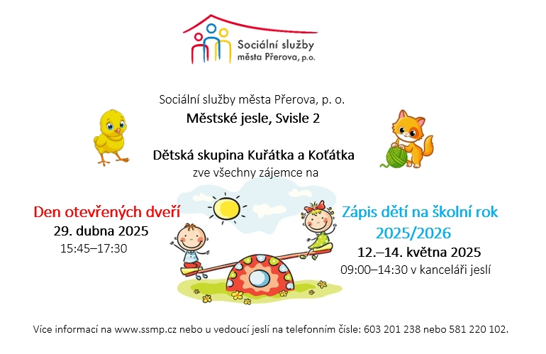 Zápis dětí na školní rok 2025/2026